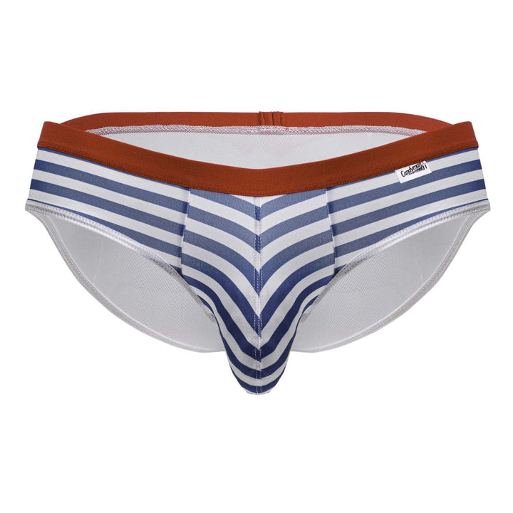 CandyMan Sailor Men's Bikini Brief in Blue/White – men's briefs
