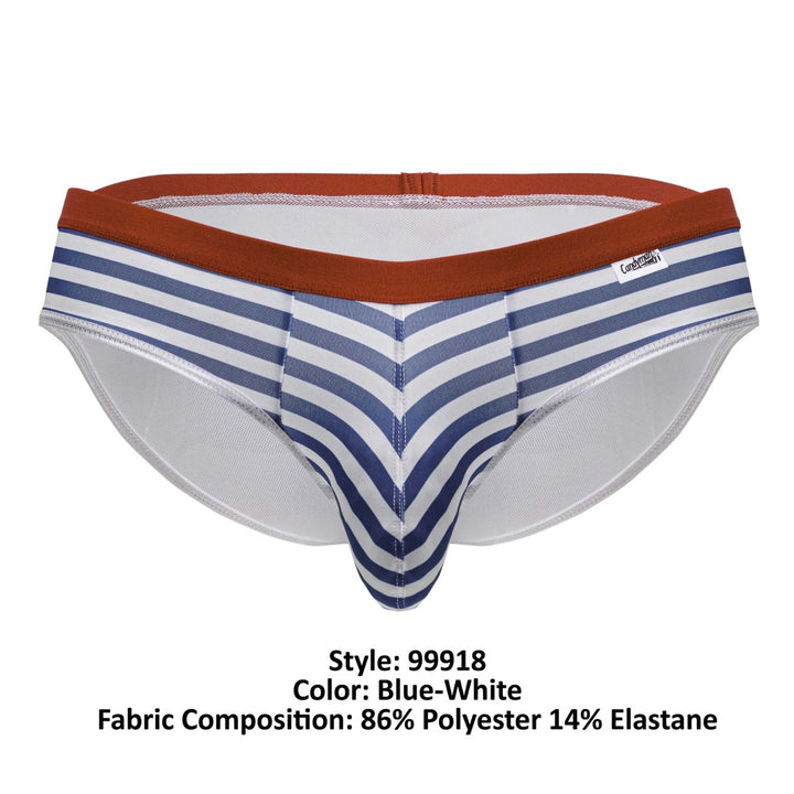 CandyMan Sailor Men's Bikini Brief in Blue/White – men's briefs