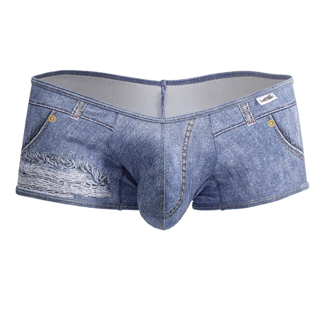 CandyMan Cowboy Men's Trunk Underwear in Denim Blue – men's trunks