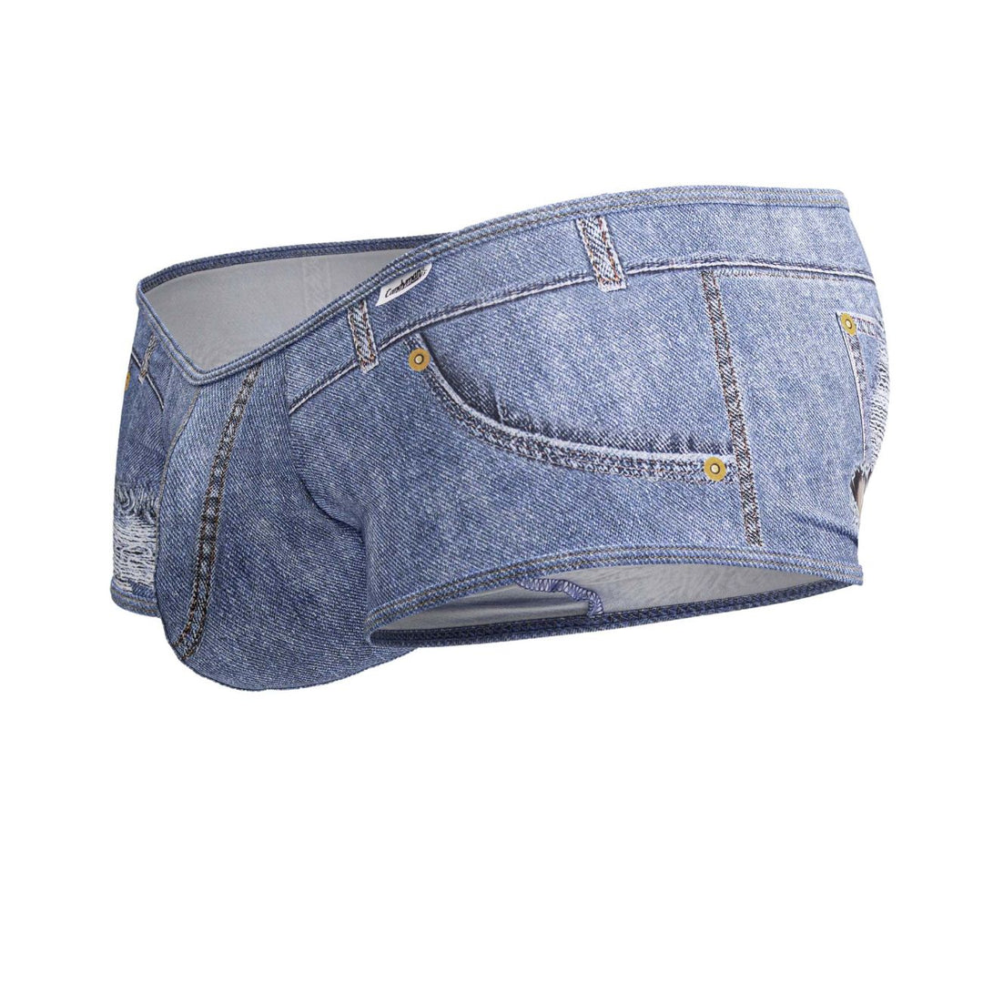 CandyMan Cowboy Men's Trunk Underwear in Denim Blue – men's trunks