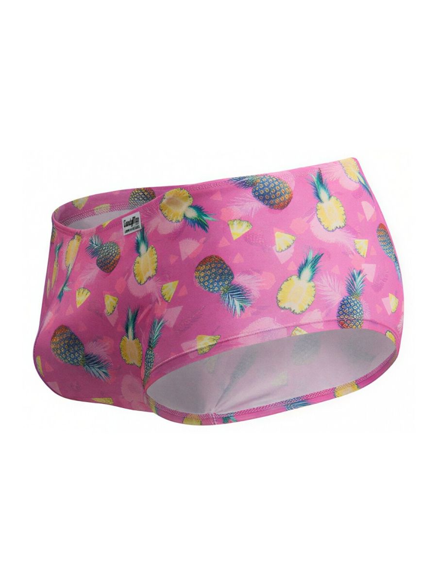 CandyMan  Men's Trunk Underwear in Printed Pink – men's trunks