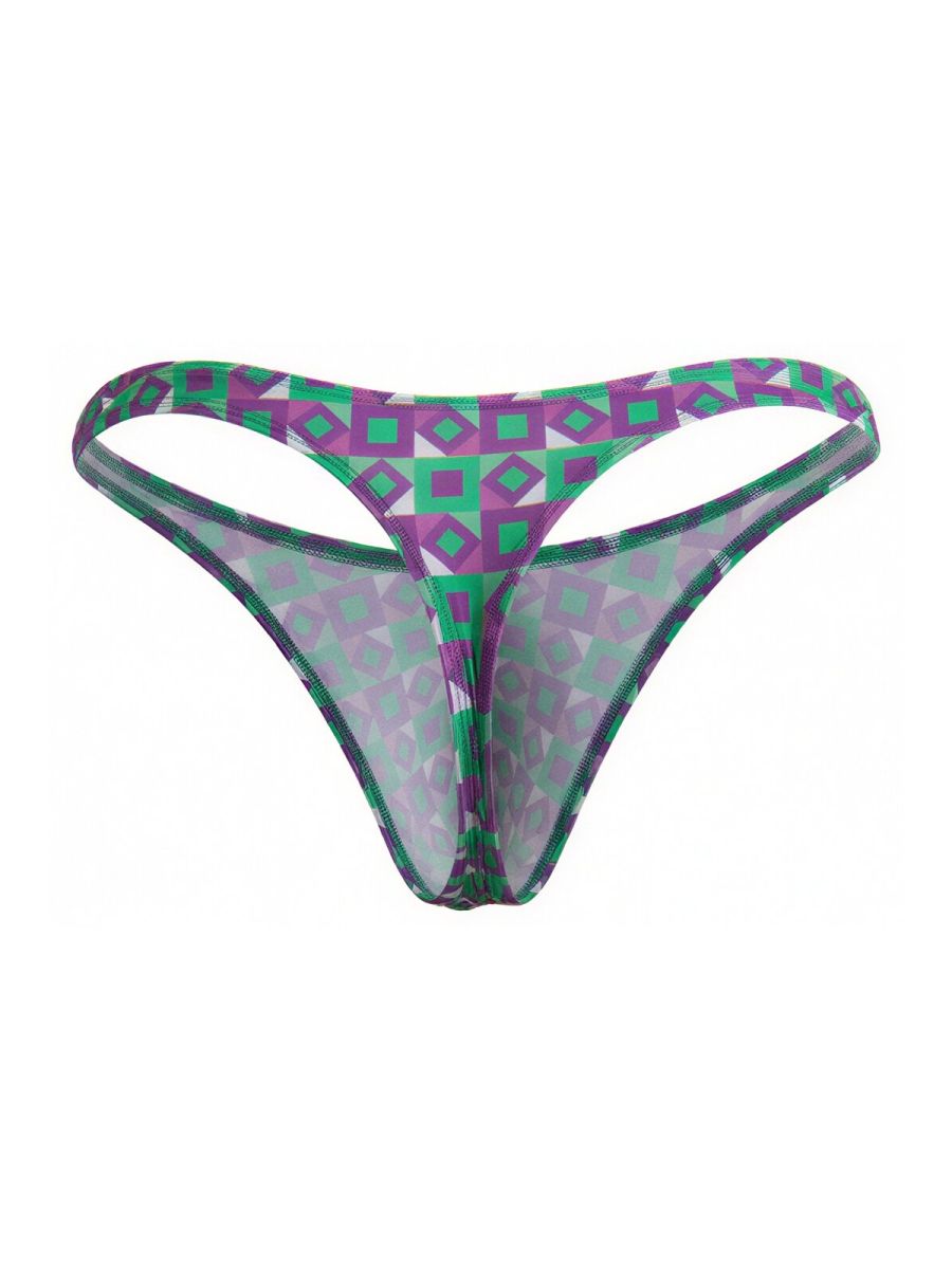 CandyMan  Men's Thong in Printed Purple – men's thongs