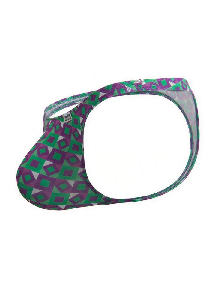 CandyMan  Men's Thong in Printed Purple – men's thongs