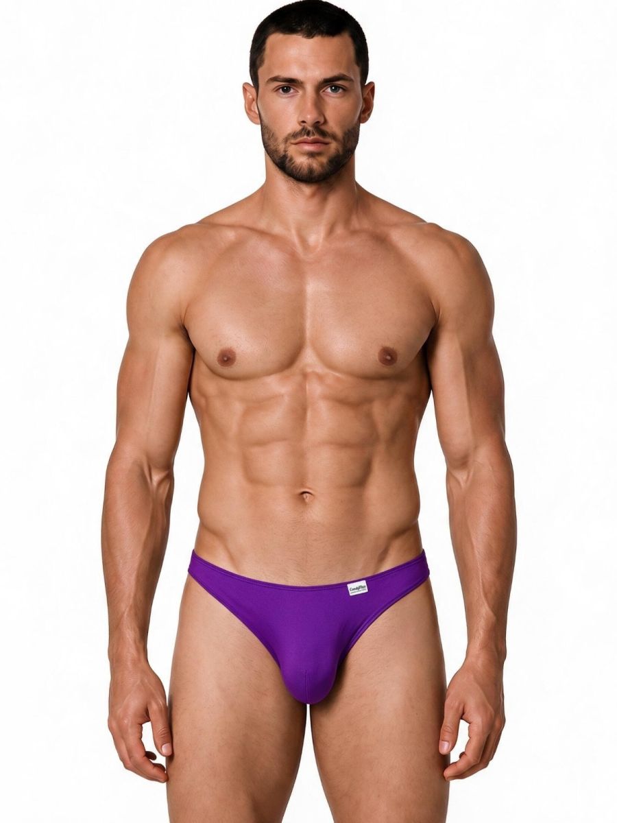 CandyMan Sleek Low Rise Men's Bikini Brief in Orchid – men's briefs