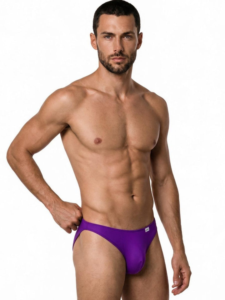 CandyMan Sleek Low Rise Men's Bikini Brief in Orchid – men's briefs