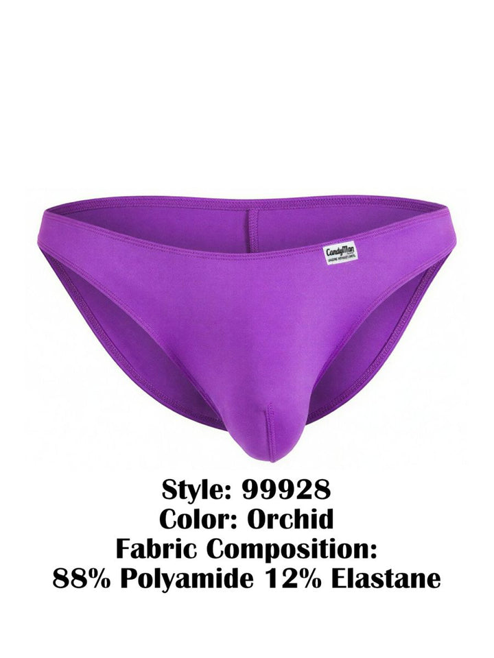 CandyMan Sleek Low Rise Men's Bikini Brief in Orchid – men's briefs
