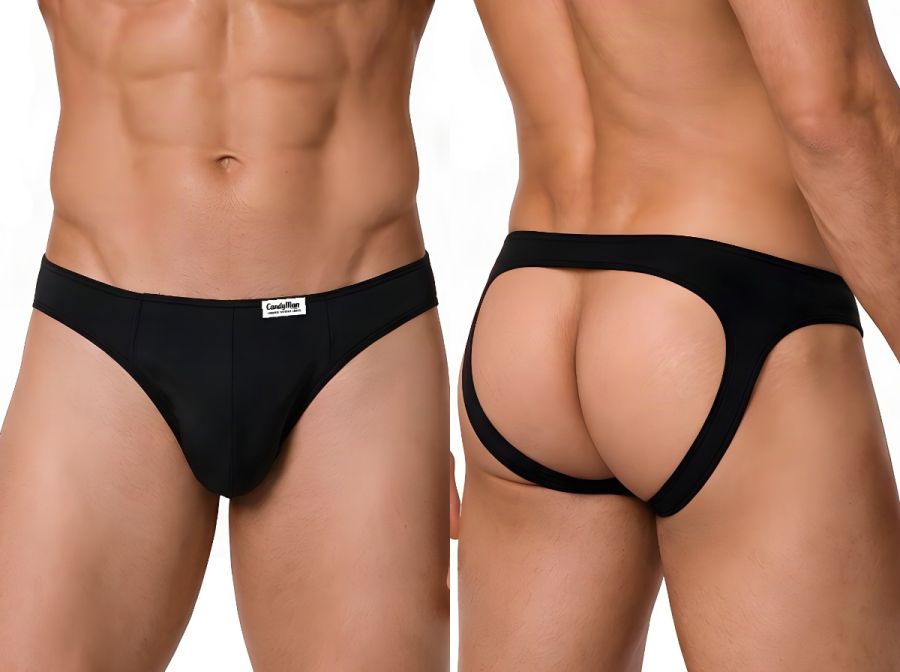 CandyMan  Men's Jockstrap in Black – men's jockstraps
