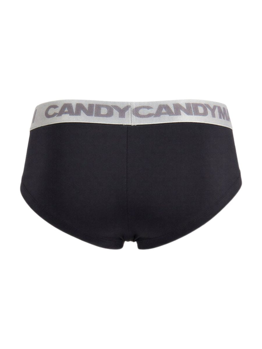 CandyMan  Men's Bikini Brief in Black – men's briefs