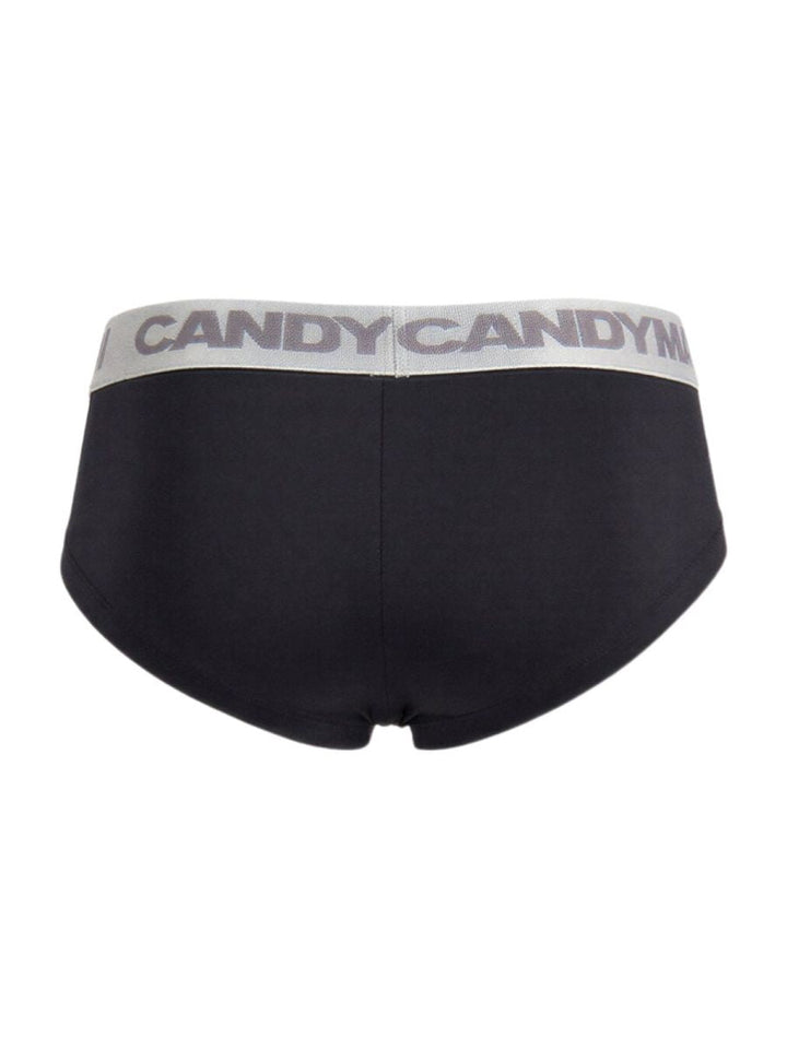 CandyMan  Men's Bikini Brief in Black – men's briefs
