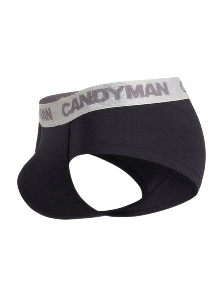 CandyMan  Men's Bikini Brief in Black – men's briefs