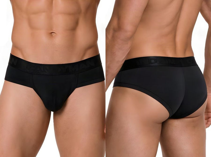 CandyMan  Men's Bikini Brief in Black – men's briefs