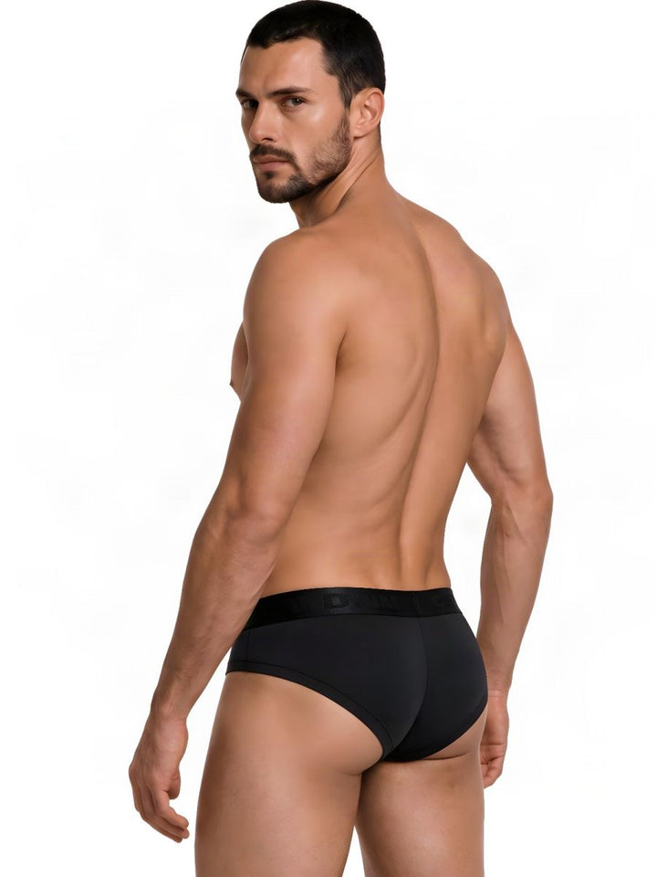 CandyMan  Men's Bikini Brief in Black – men's briefs