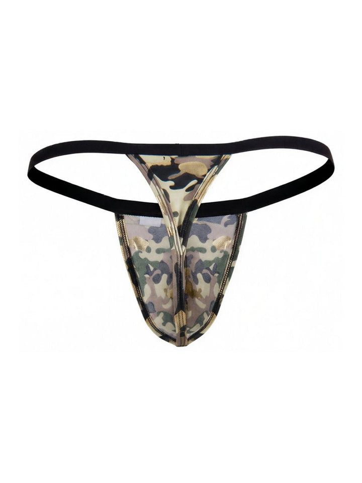 CandyMan Minimalist Low Rise Micro Men's Thong in Camo – men's thongs
