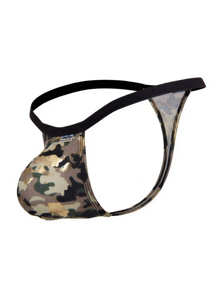 CandyMan Minimalist Low Rise Micro Men's Thong in Camo – men's thongs