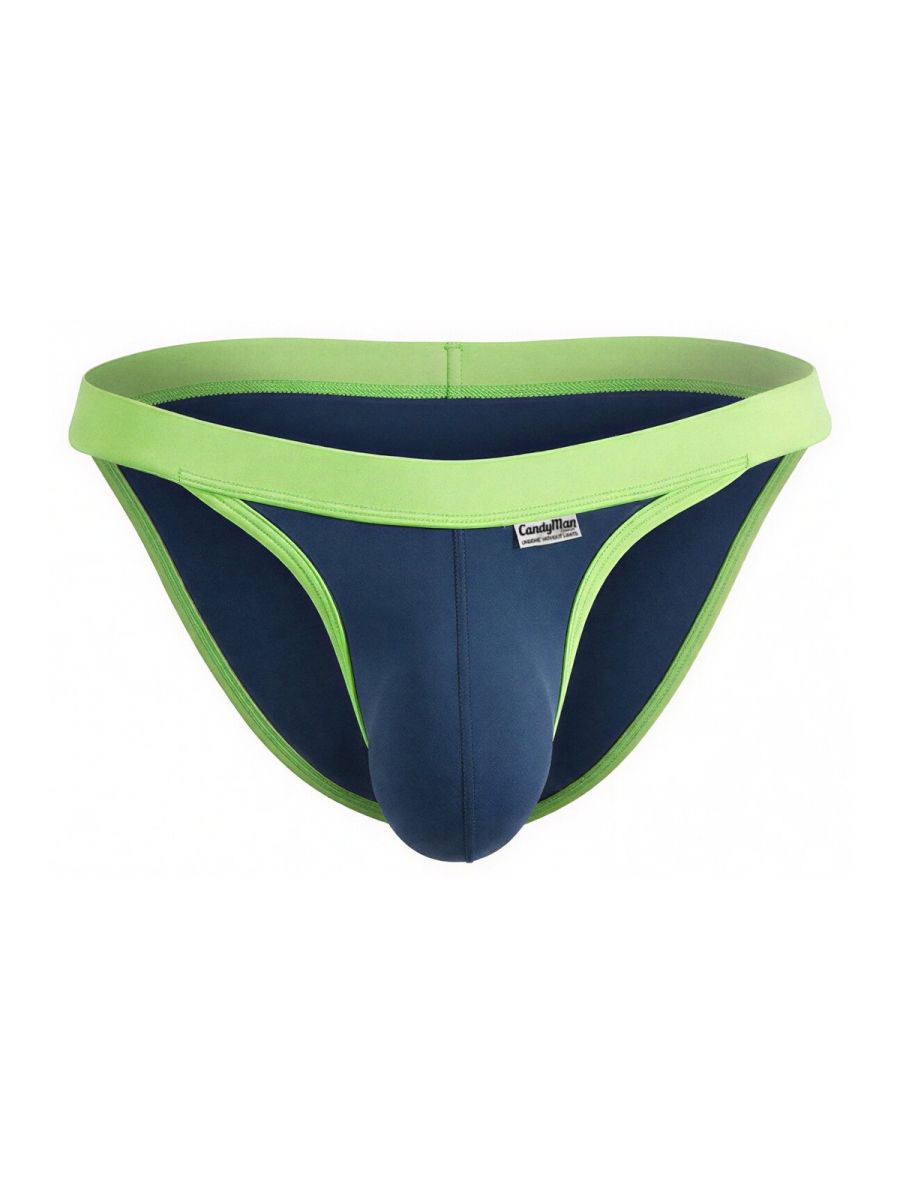 CandyMan Athletic Low Rise Men's Bikini Brief in Navy – men's briefs Handmade in Colombia
