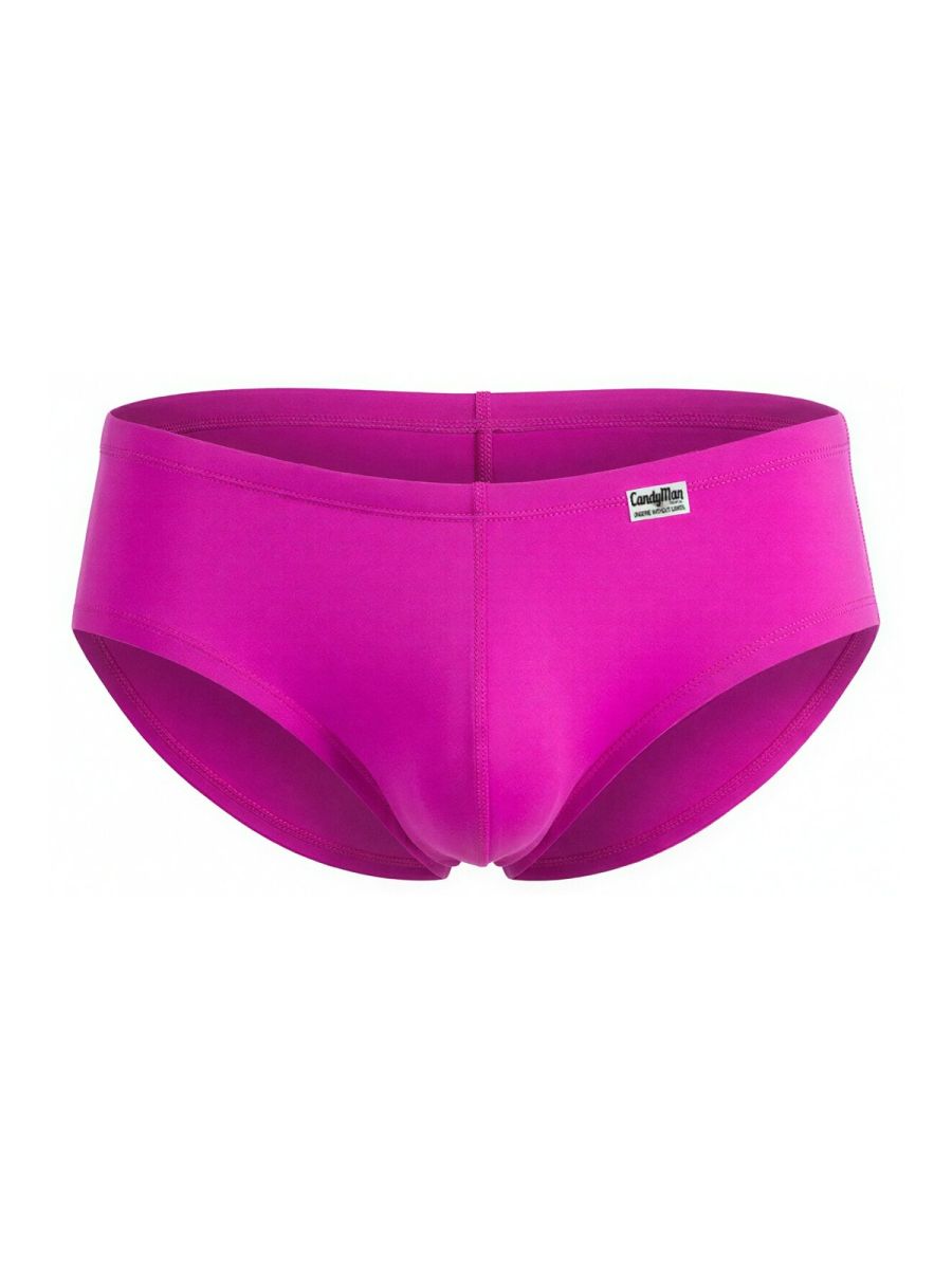 CandyMan Sleek Low Rise Men's Trunk Underwear in Magenta – men's trunks Handmade in Colombia