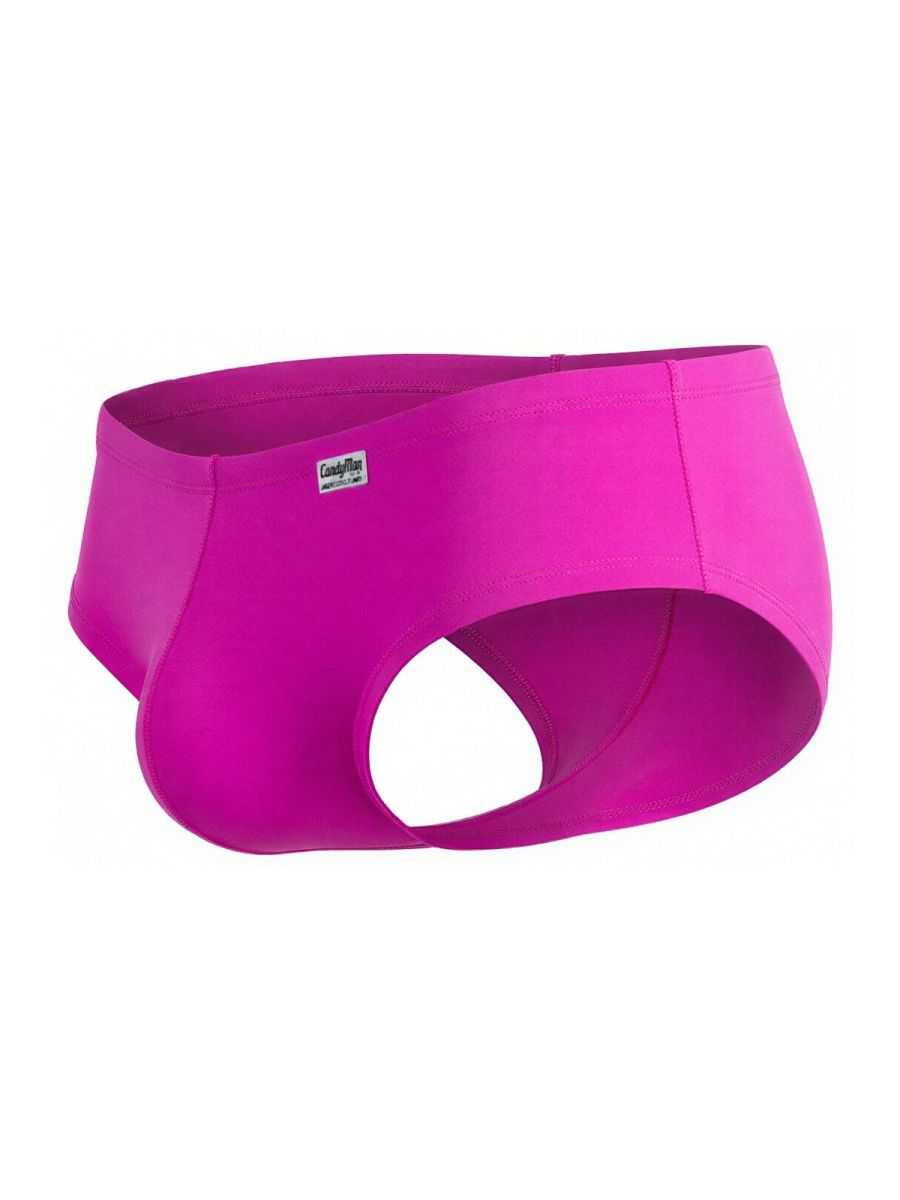 CandyMan Sleek Low Rise Men's Trunk Underwear in Magenta – men's trunks Handmade in Colombia