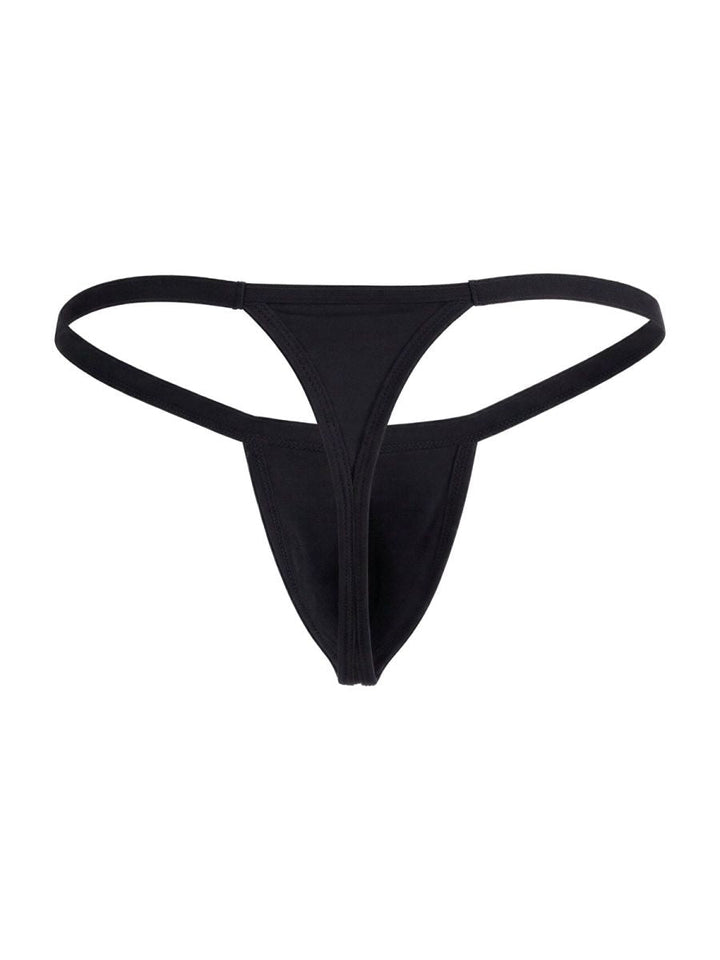 CandyMan 99948 Men's Underwear Sleek Minimalist Thongs Color Black
