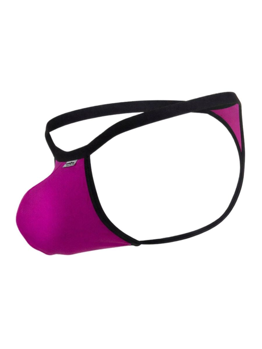 CandyMan Sleek Minimalist Men's Thong in Magenta – men's thongs