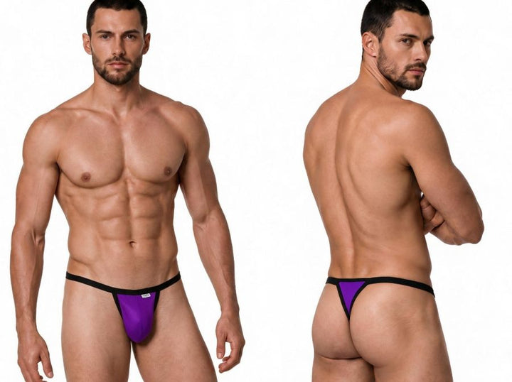 CandyMan Sleek Minimalist Men's Thong in Orchid – men's thongs