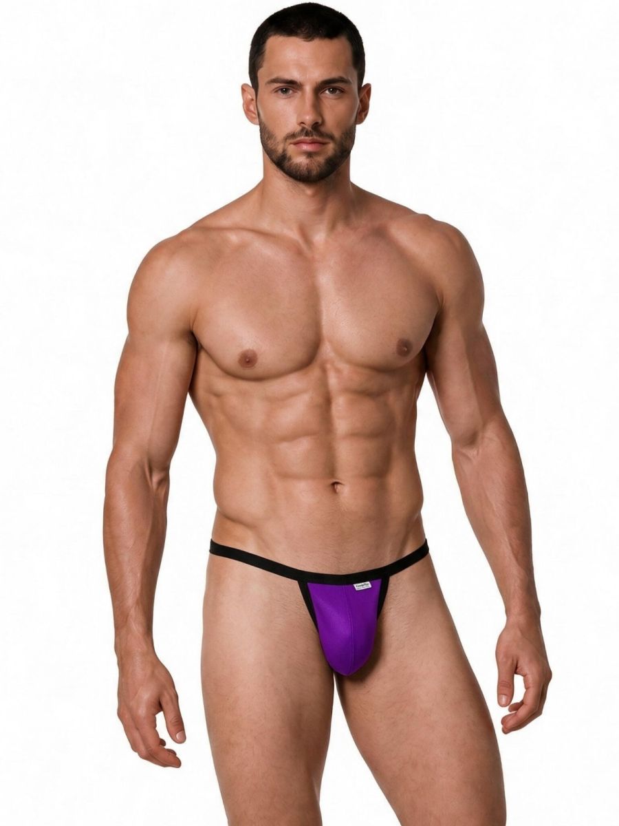 CandyMan Sleek Minimalist Men's Thong in Orchid – men's thongs