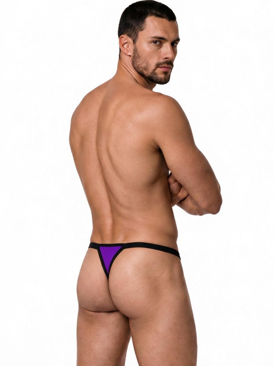 CandyMan Sleek Minimalist Men's Thong in Orchid – men's thongs