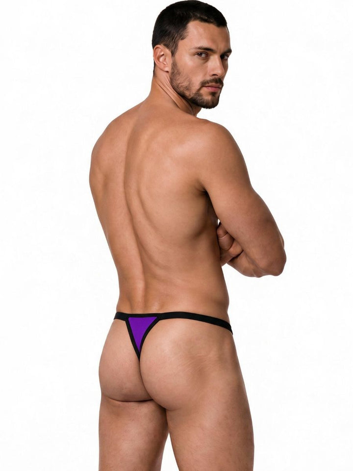 CandyMan Sleek Minimalist Men's Thong in Orchid – men's thongs