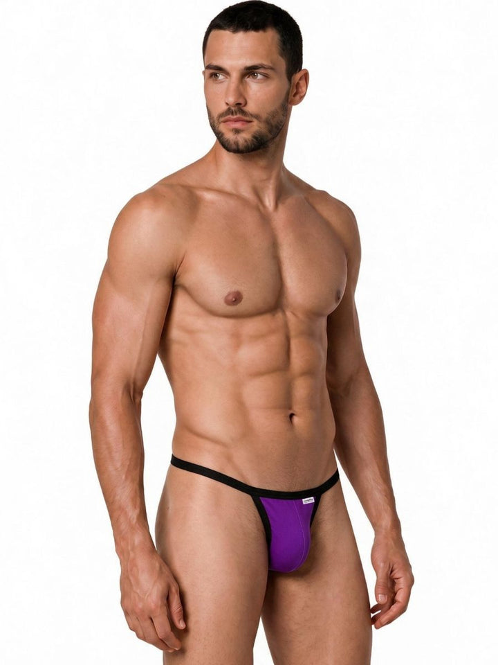 CandyMan Sleek Minimalist Men's Thong in Orchid – men's thongs