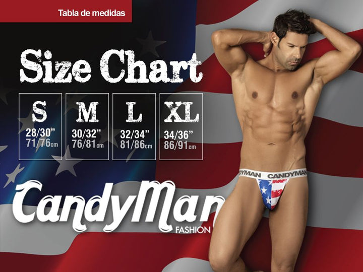 CandyMan Shorty Briefs in Black – men's briefs