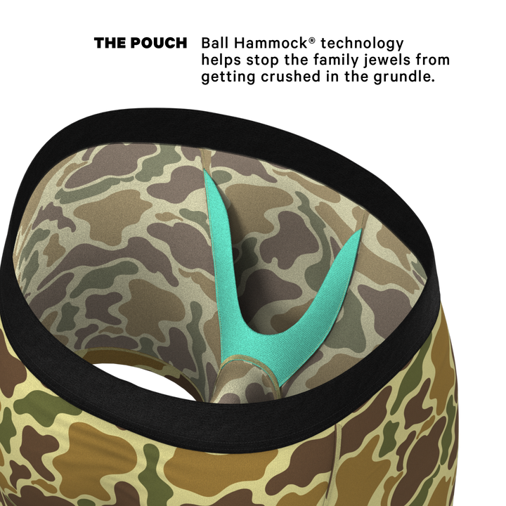 Shinesty The Chameleon Duck Camouflage Ball Hammock® Pouch Boxer Briefs