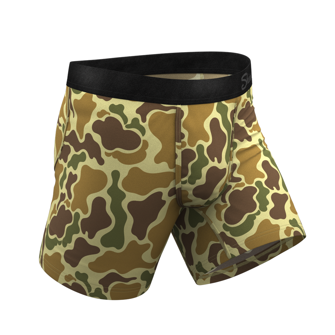 Shinesty The Chameleon Duck Camouflage Ball Hammock® Pouch Boxer Briefs