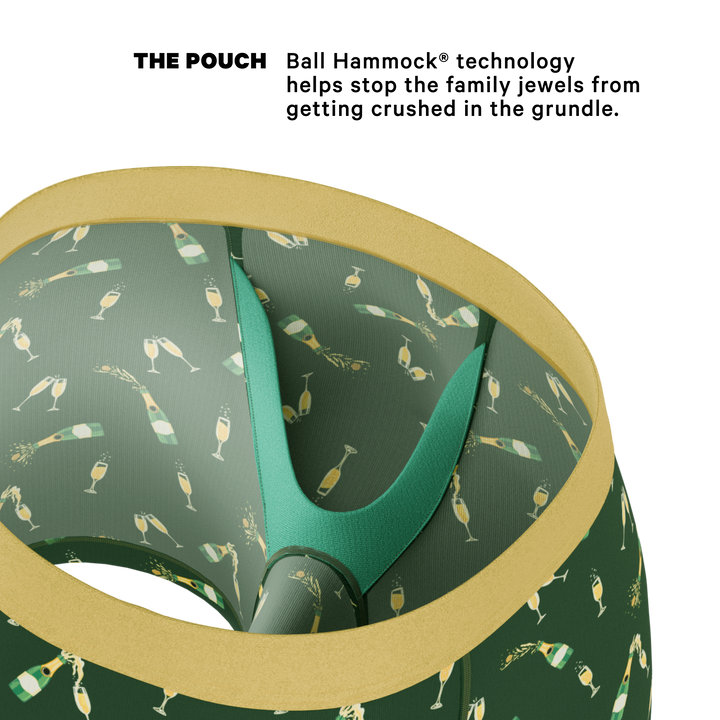 The Champagne Showers | New Years Ball Hammock® Pouch Underwear