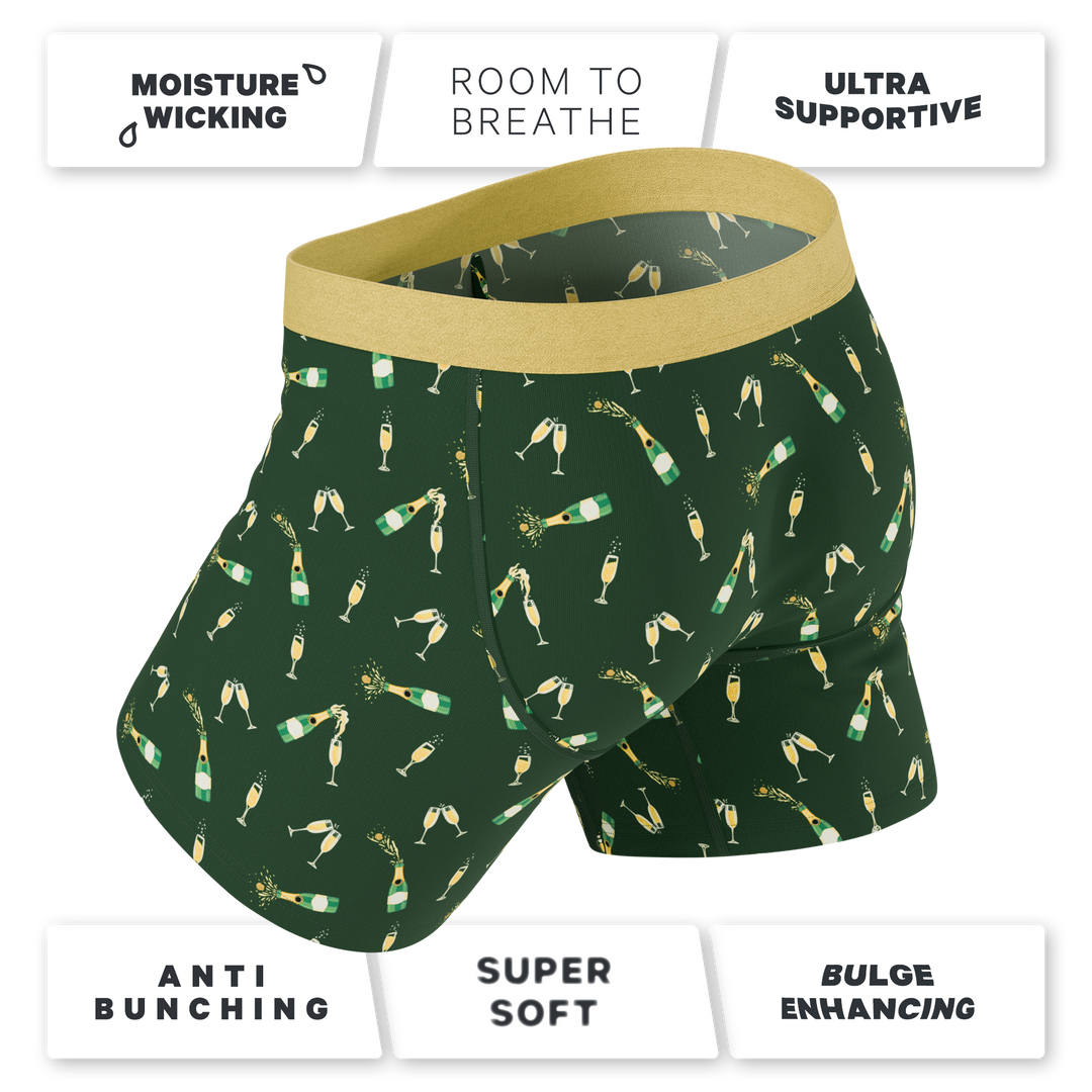 The Champagne Showers | New Years Ball Hammock® Pouch Underwear