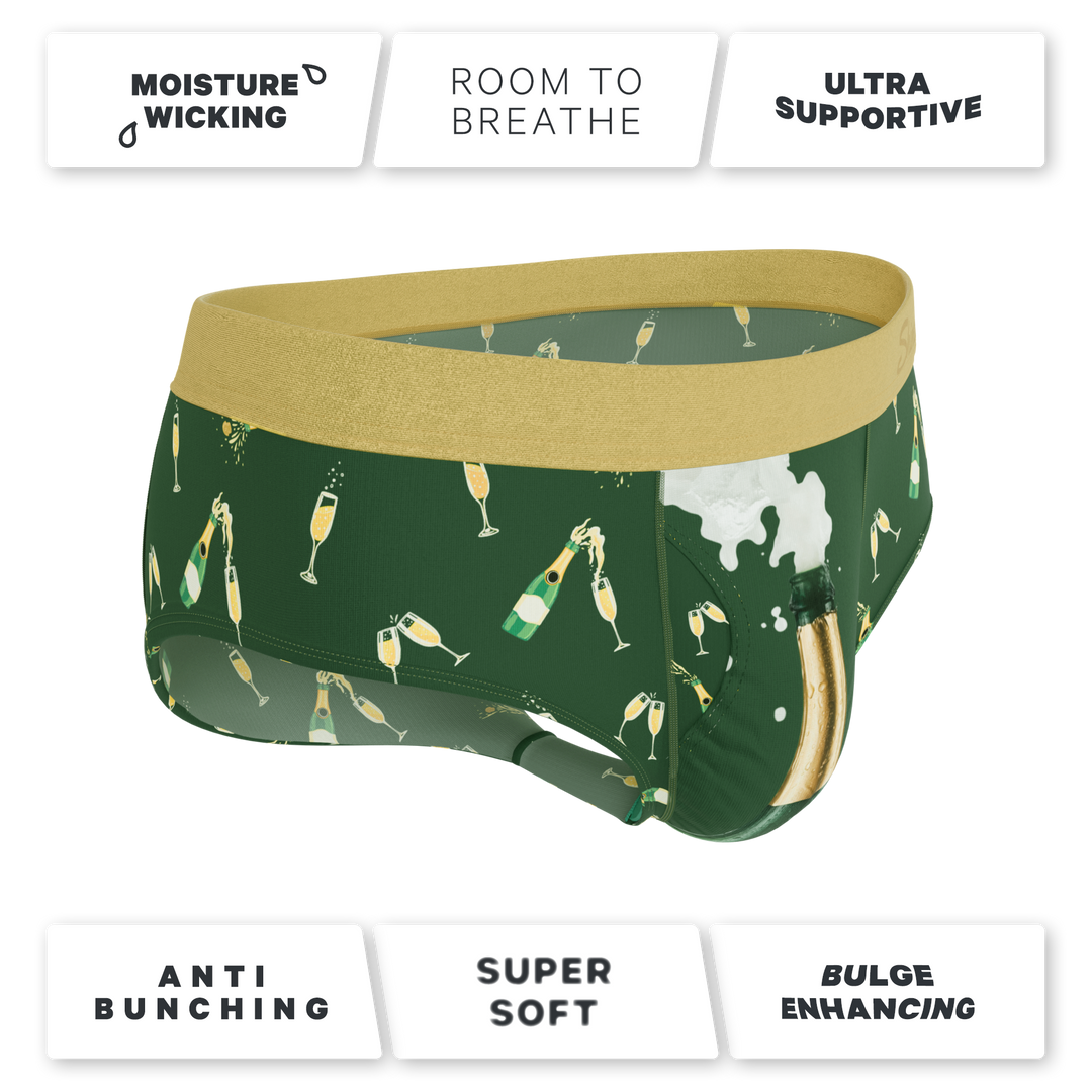 The Champagne Showers | New Years Ball Hammock® Pouch Underwear Briefs
