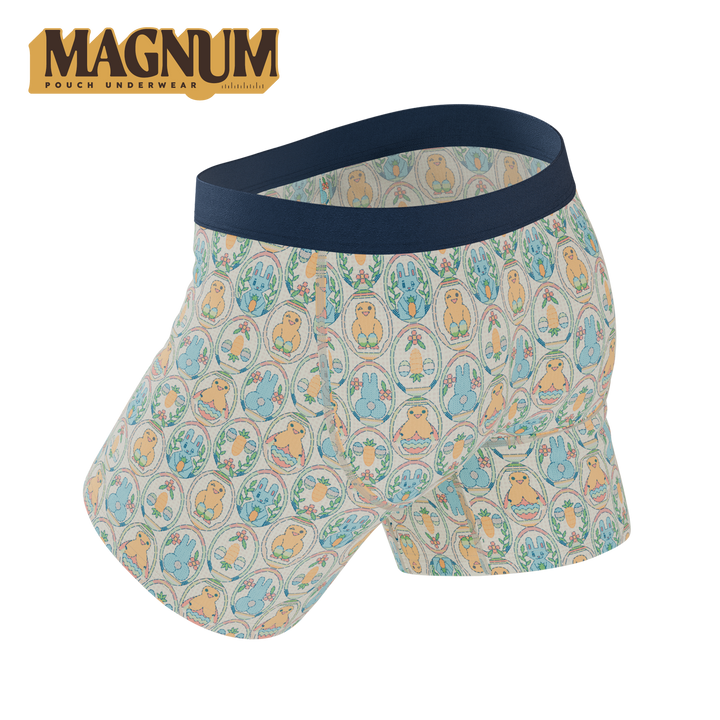 Shinesty "The Chicks Dig It" Magnum Big Pouch Ball Hammock® Underwear - Pastel Easter