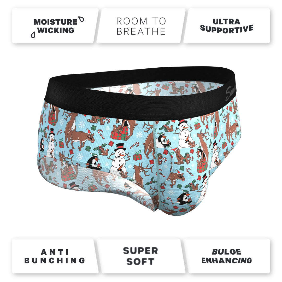 The Christmas Key Party Adult Christmas Ball Hammock® Pouch Briefs