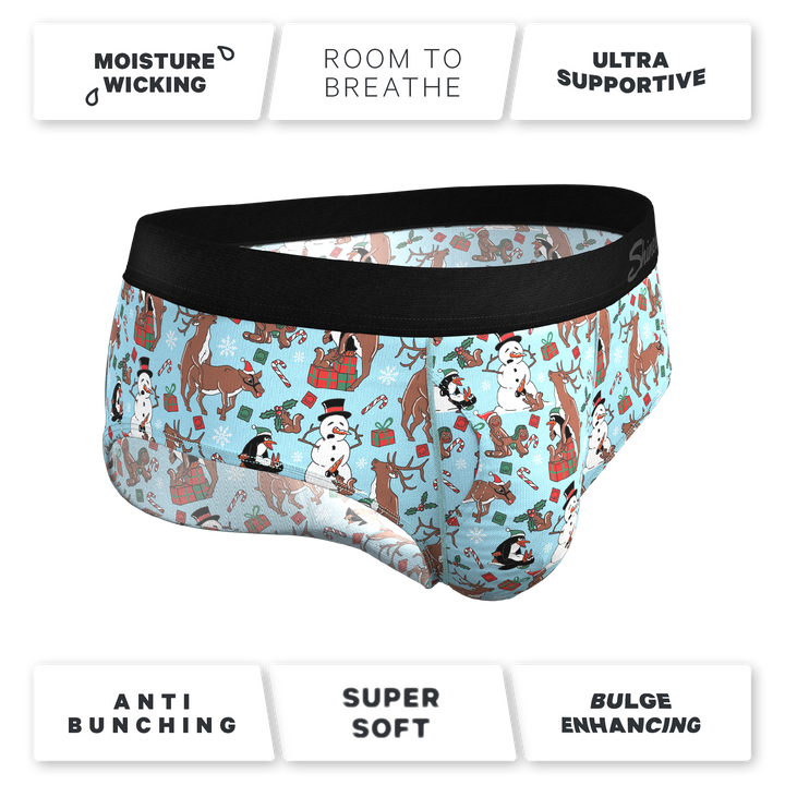 The Christmas Key Party Adult Christmas Ball Hammock® Pouch Briefs