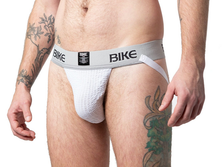 Bike Classic White Jockstrap