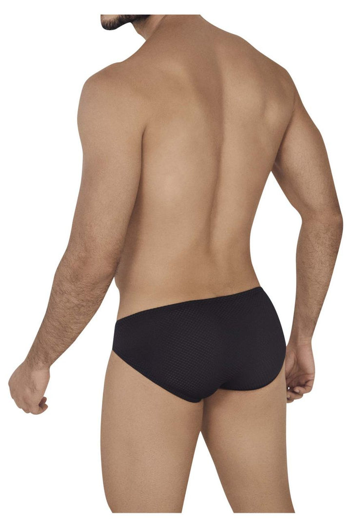 Clever Moda -1 Kroma Men's Bikini Brief in Black – men's briefs