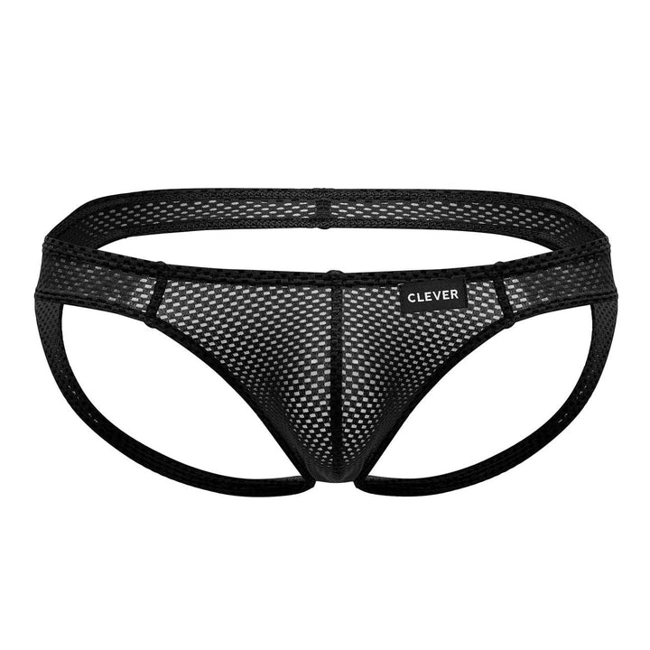 Clever men's black Kroma jockstrap – low-rise quick-dry athletic underwear