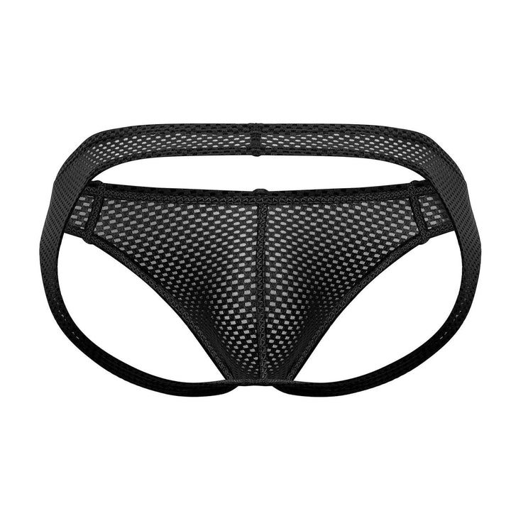 Clever men's black Kroma jockstrap – low-rise quick-dry athletic underwear