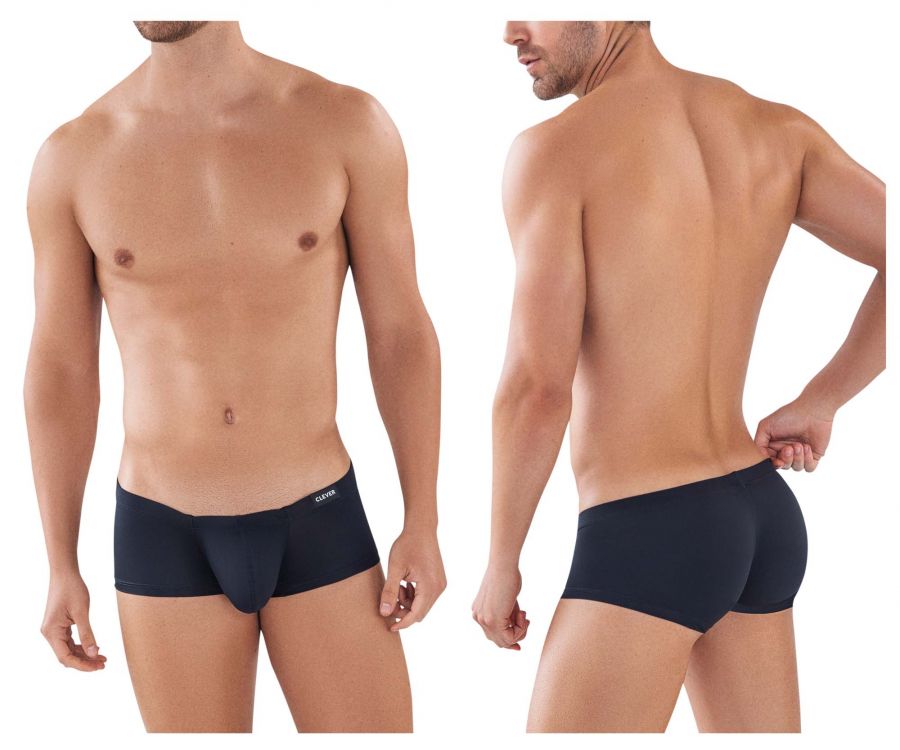 Clever Moda Latin Trunks in Black – men's trunks