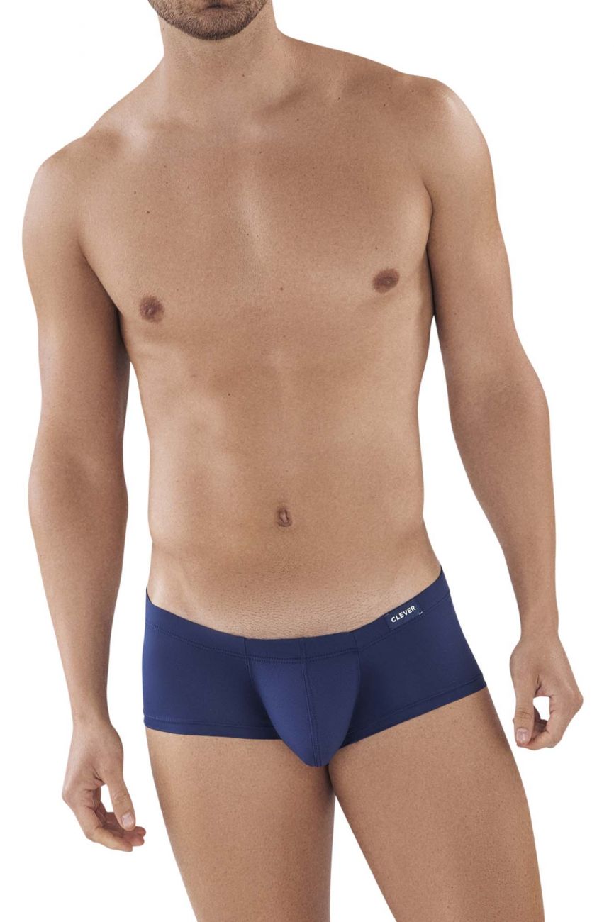 Clever Moda Latin Trunks in Dark Blue – men's trunks