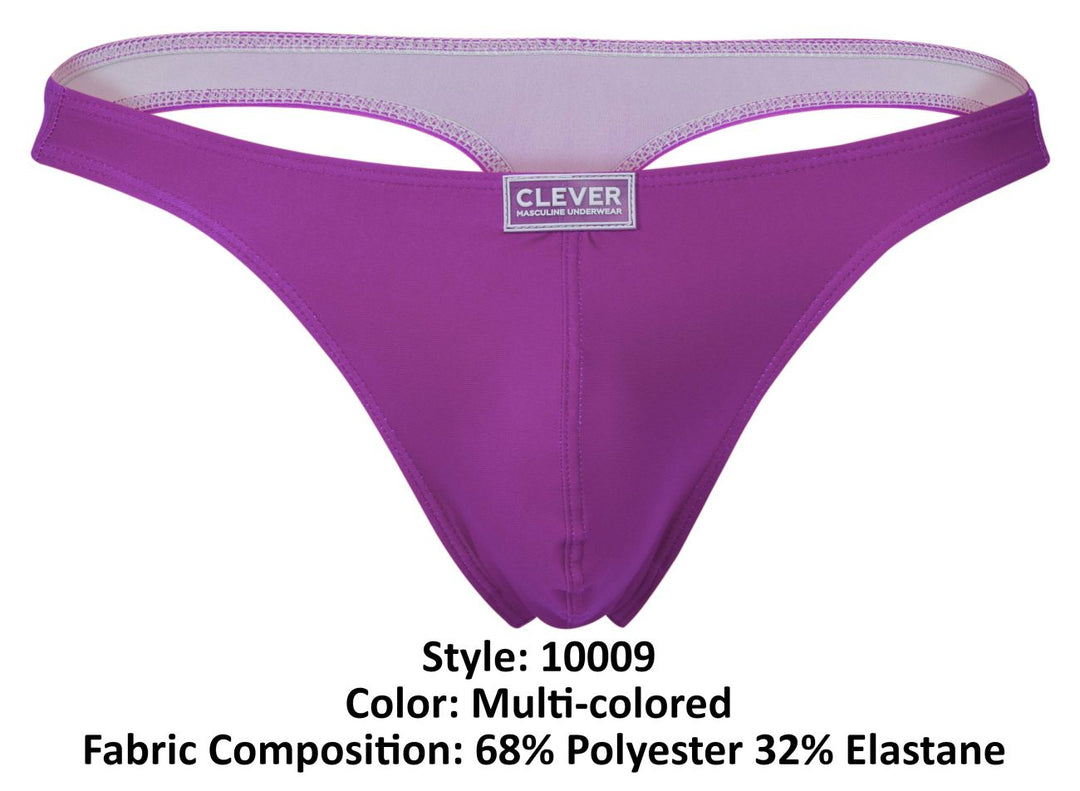 Clever Moda 7PK Pride Thongs in Multi-Colored – men's thongs