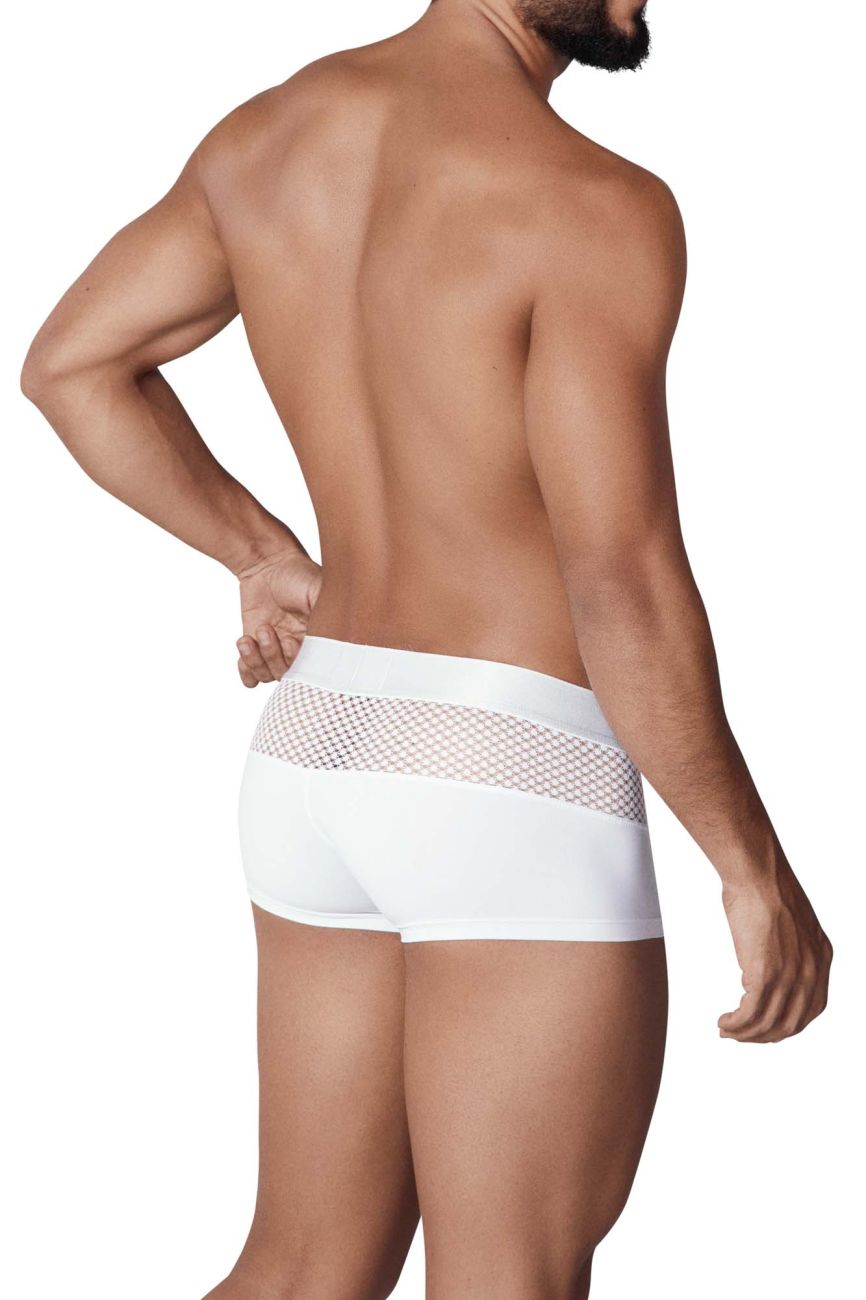 Clever men's white Urge trunks – nylon mesh quick-dry underwear