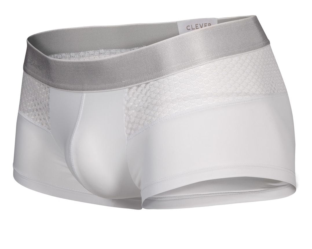 Clever men's white Urge trunks – nylon mesh quick-dry underwear