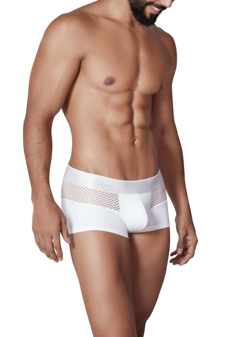 Clever men's white Urge trunks – nylon mesh quick-dry underwear