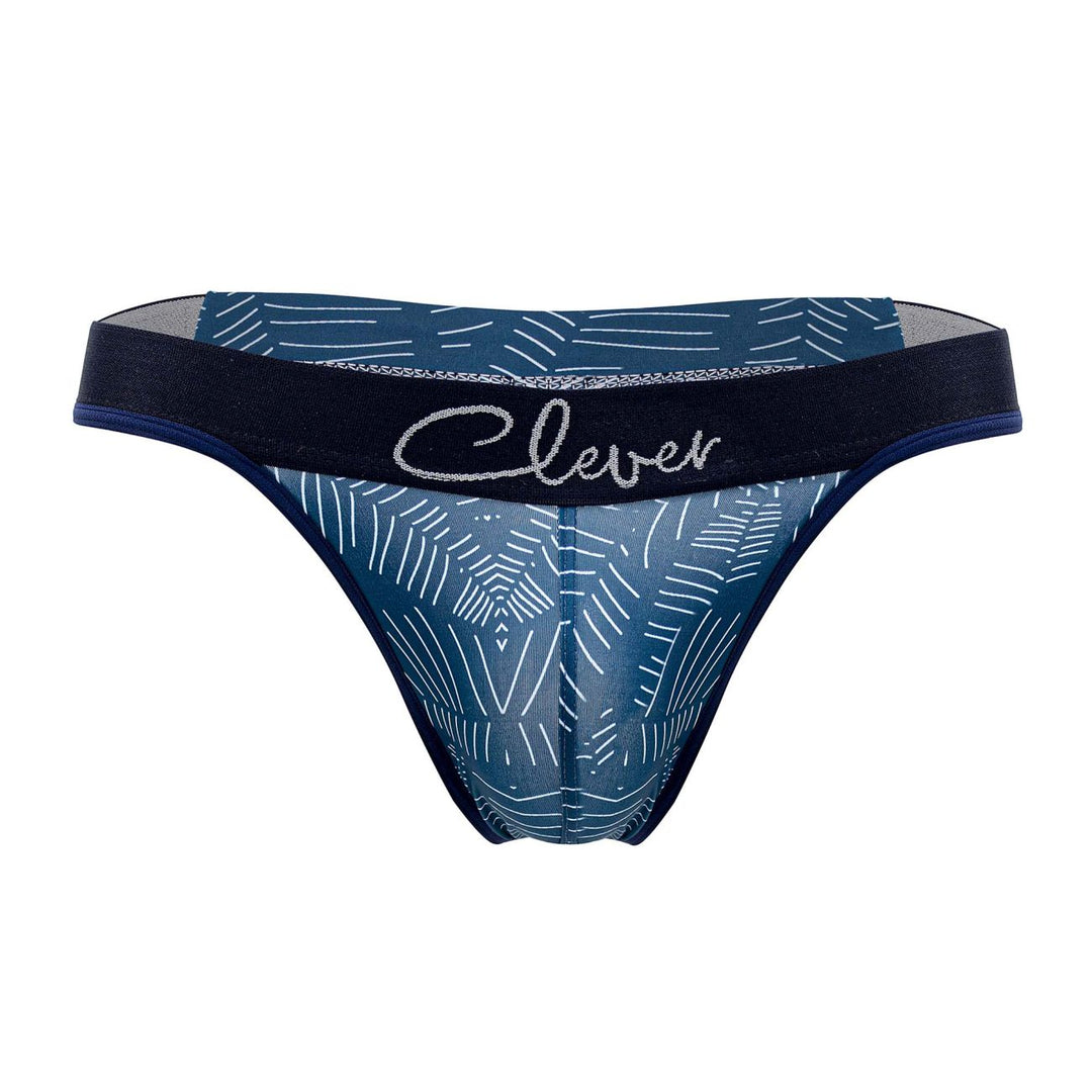 Clever Moda Lush Thongs in Dark Blue – men's thongs
