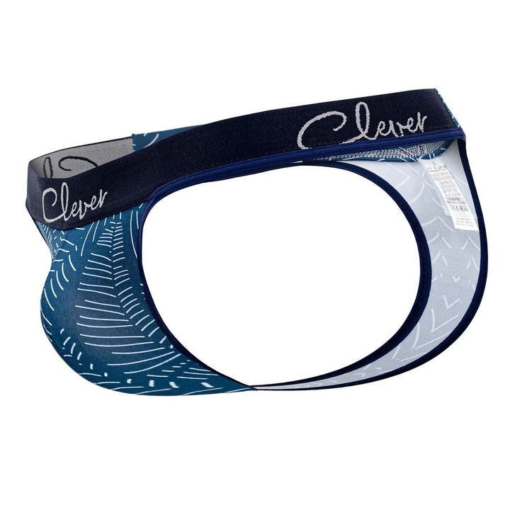 Clever Moda Lush Thongs in Dark Blue – men's thongs