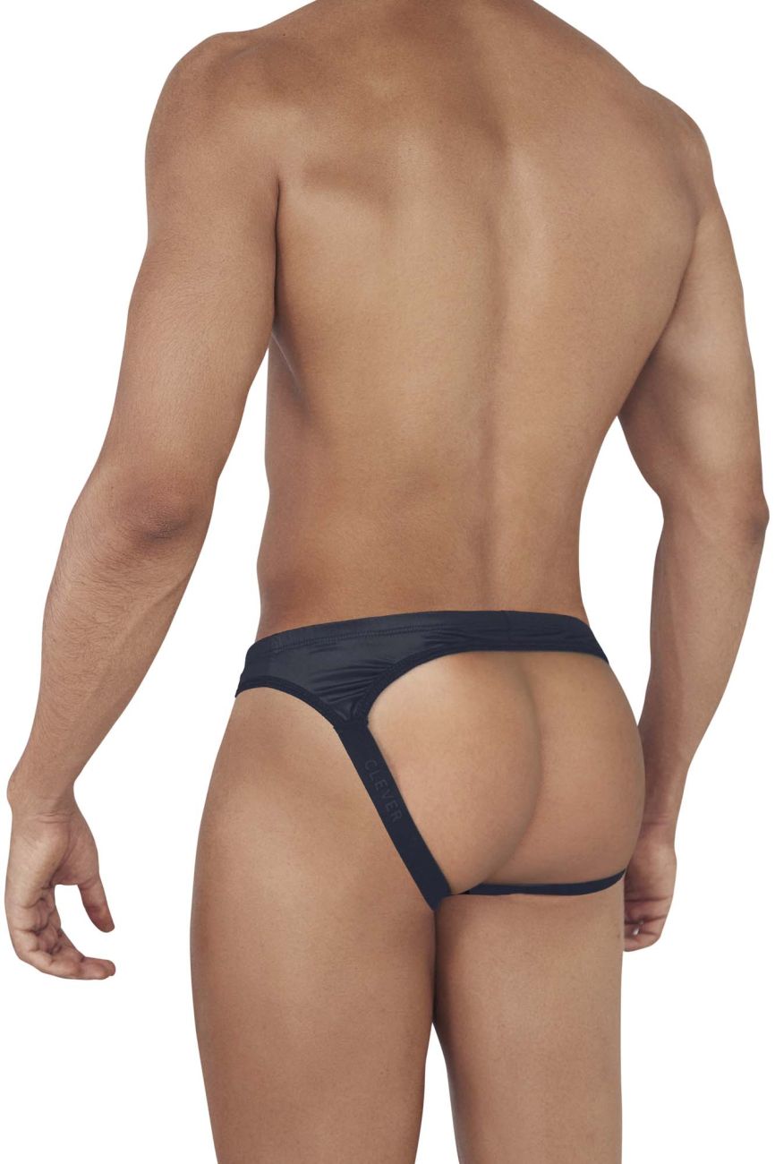 Clever men's black Audacity jockstrap – athletic supporter bold underwear
